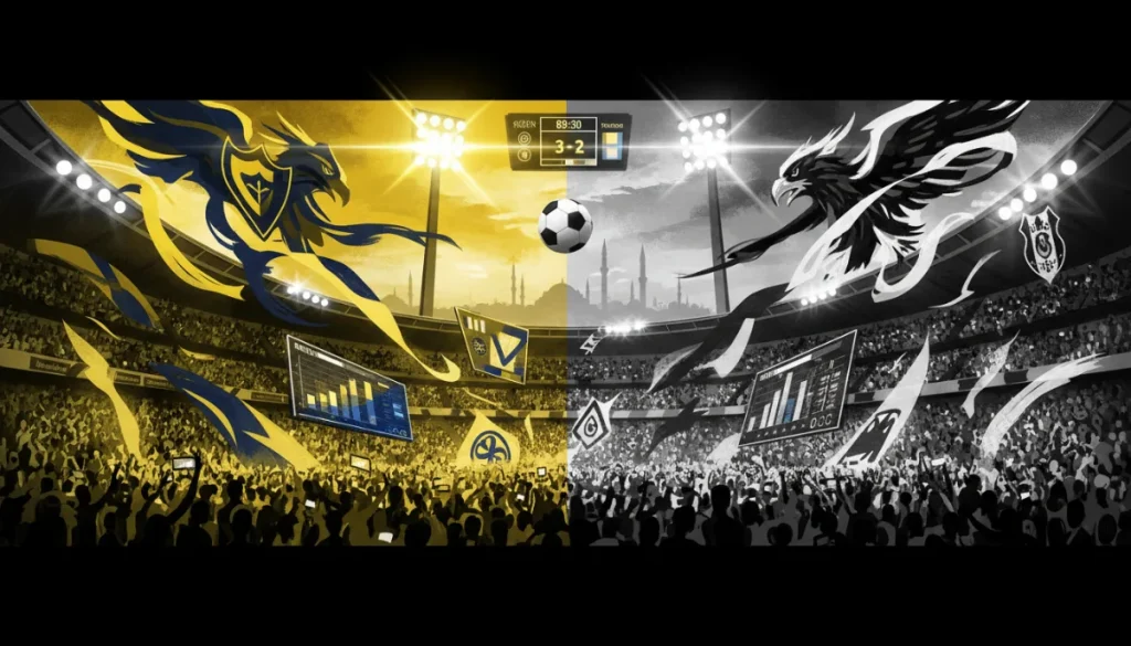 Süper Lig’de Şampiyonluk Düğümü: Kadıköy’deki Kritik Randevu