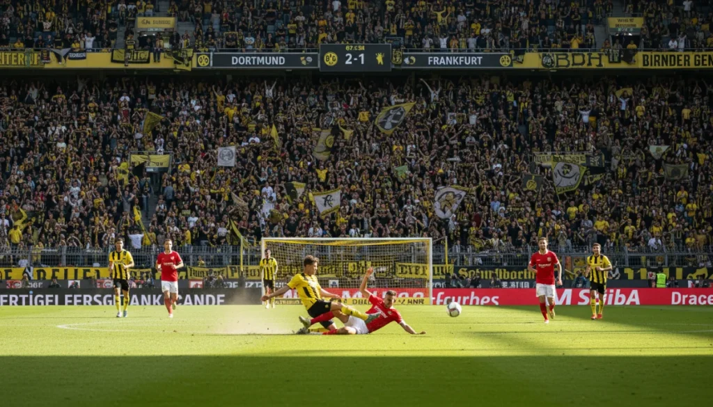 Dev Kapışma: Dortmund ve Frankfurt Avrupa İçin Sahada