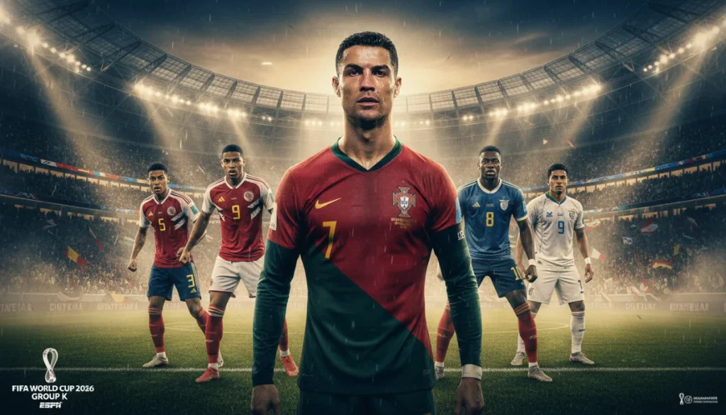 2026 Dünya Kupası K Grubu Analizi: Ronaldo ve Yeni Güçler