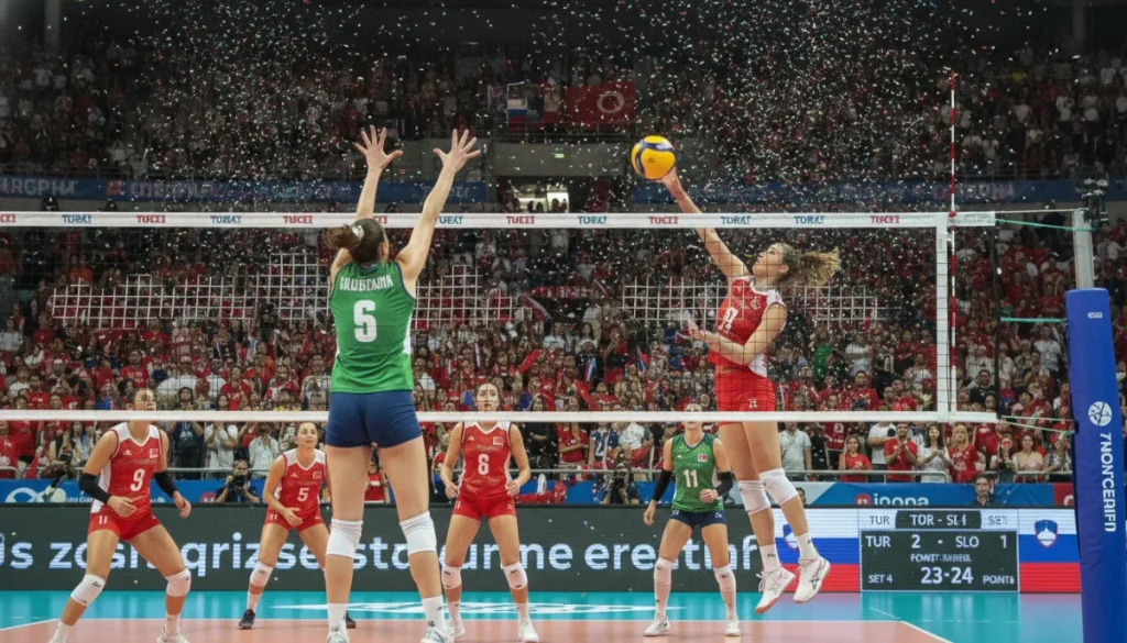 Ay-Yıldızlı Devler Çeyrek Finalde Slovenya’yı Bekliyor