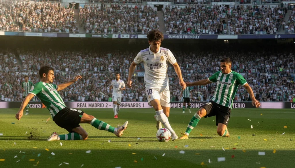 Arda Güler’li Real Madrid’den Hazırlık Maçında 2-1’lik Galibiyet