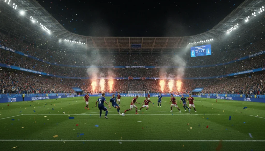 Devlerin Buluşması: PSG ve Aston Villa Süper Kupa İçin Sahada